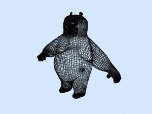 kungfu panda 3D मॉडल