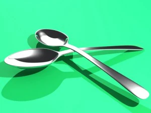 colher Modelo 3D