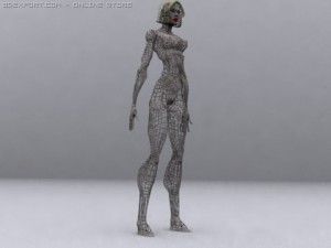 angelina Modello 3D
