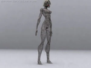 angelina 3D Model