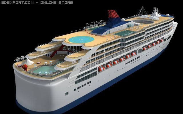 star cruiser Modelo 3D .c4d .max .obj .3ds .fbx .stl .blend 