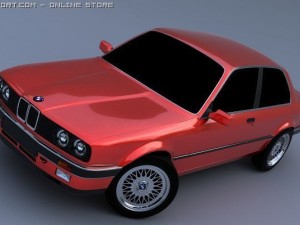 bmw e30 Model 3D