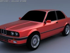 bmw e30 3D Model