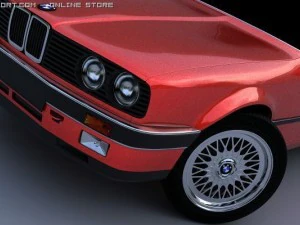 bmw e30 3D Model