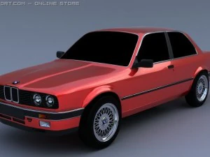 bmw e30 3D Model
