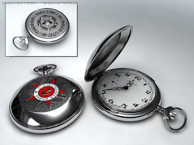 clock 3D Model .c4d .max .obj .3ds .fbx .stl .blend 