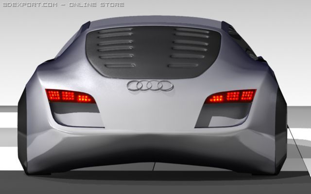 audi rsq 2004 3D Модель .c4d .max .obj .3ds .fbx .stl .blend 