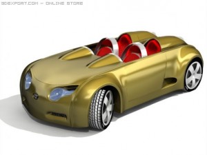toyota css 2004 concept 3D Model