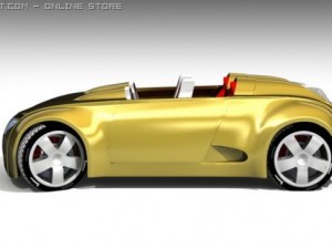 toyota css 2004 concept 3D Model