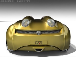 toyota css 2004 concept 3D Model