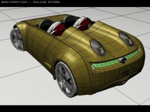 toyota css 2004 concept 3D Model