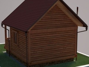 summer cottage 3D मॉडल