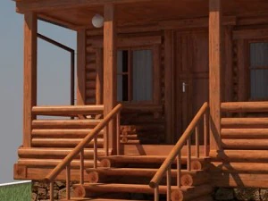 summer cottage 3D Model