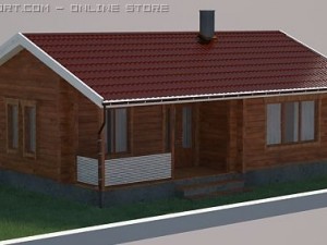 summer cottage 3D Модель