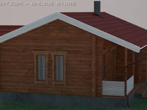 summer cottage 3D Model