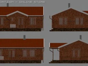 summer cottage 3D Model