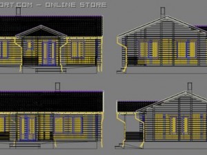 summer cottage 3D Модель