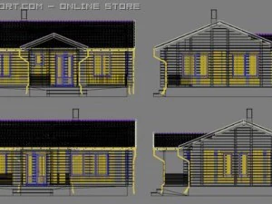 summer cottage 3D Model