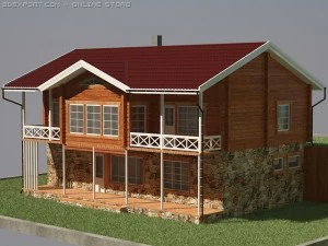 summer cottage 3D Model