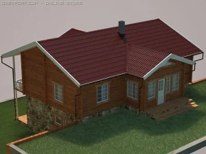 summer cottage 3D Model