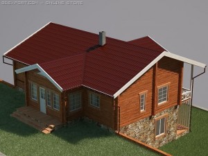 summer cottage 3D Модель