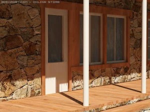 summer cottage 3D Model