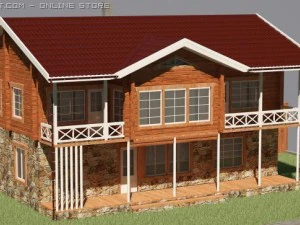 summer cottage 3D Model