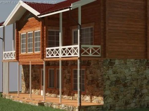summer cottage 3D Model