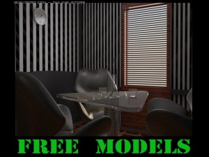 meeting room Model 3D