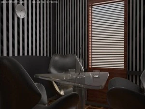 sala de reuni&otilde;es Modelo 3D