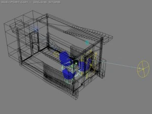 sala de reuni&otilde;es Modelo 3D