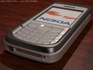 nokia 6681 3D Модель