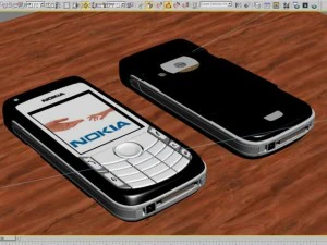 nokia 6681 3D Model