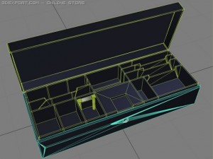 cashbox Model 3D