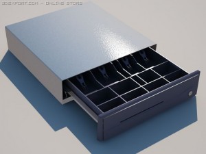 cashbox Model 3D