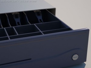 cashbox 3D-Modell