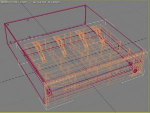 cashbox 3D-Modell