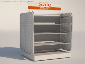 stojaki na produkty Model 3D