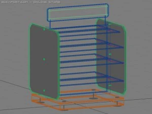 racks for products 3D Model