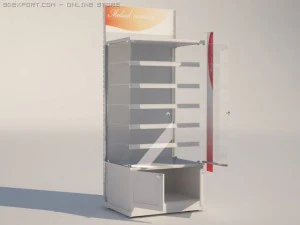 racks for products 3D Model
