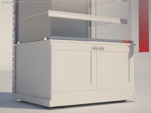 racks for products 3D 모델
