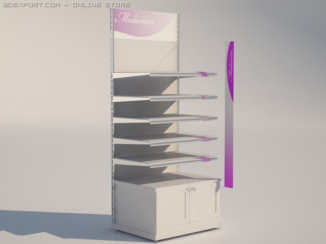racks for products 3Dモデル .c4d .max .obj .3ds .fbx .stl .blend 