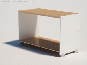 shelf Model 3D