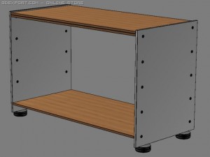shelf Model 3D
