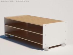 shelf Model 3D