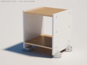 shelf Model 3D
