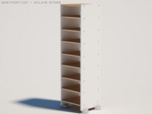 shelf Model 3D