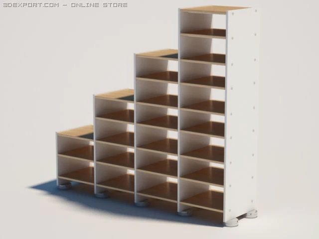 mensola Modello 3D .c4d .max .obj .3ds .fbx .stl .blend 