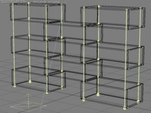 shelf 3D-Modell