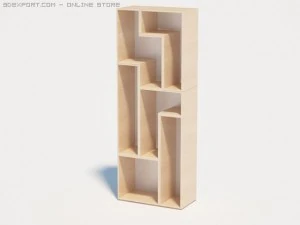 shelf tetris 3D Model